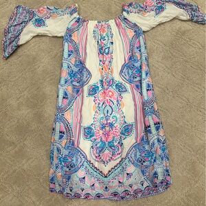 Lily Pulitzer off the shoulder Fawna Dress XS